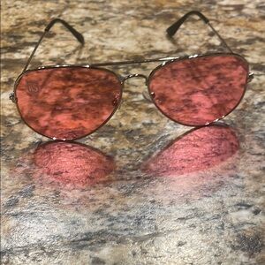 RS Pink Aviator Sunglasses